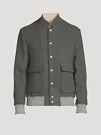 Wool Bomber Jacket