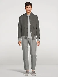 Wool Bomber Jacket