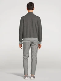 Wool Bomber Jacket
