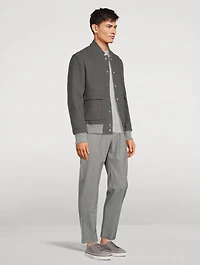 Wool Bomber Jacket