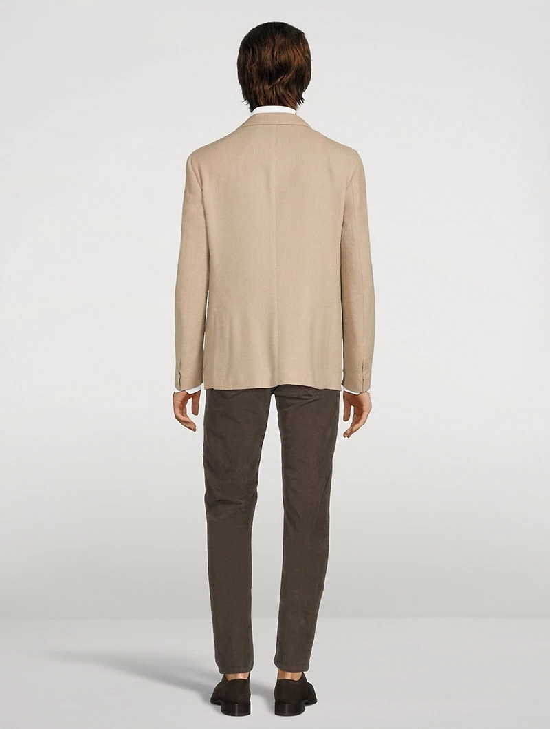 Wool And Cashmere Jacket