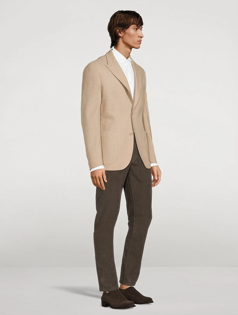 Wool And Cashmere Jacket