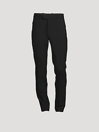 Stretch Wool Canvas Chino Pants