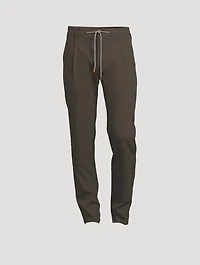Cotton Stretch Jogger Pants