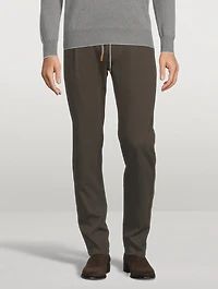 Cotton Stretch Jogger Pants