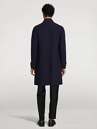 Wool Reversible Single-Breasted Jacket