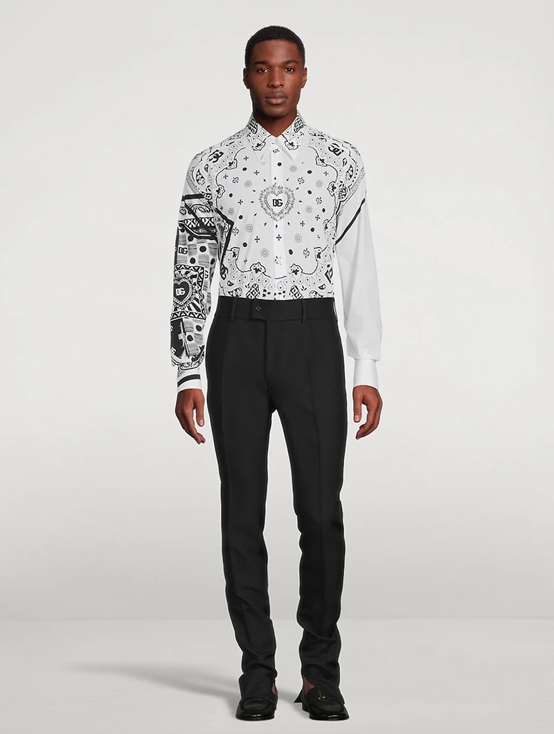 Split-Hem Pants