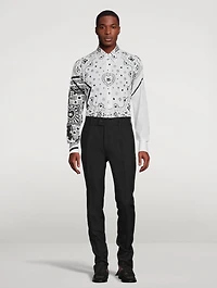 Split-Hem Pants