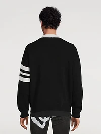 Skinny Jeans With Spray-Paint DG Print