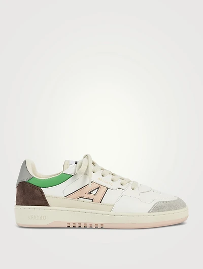 A-Dice Leather And Suede Sneakers