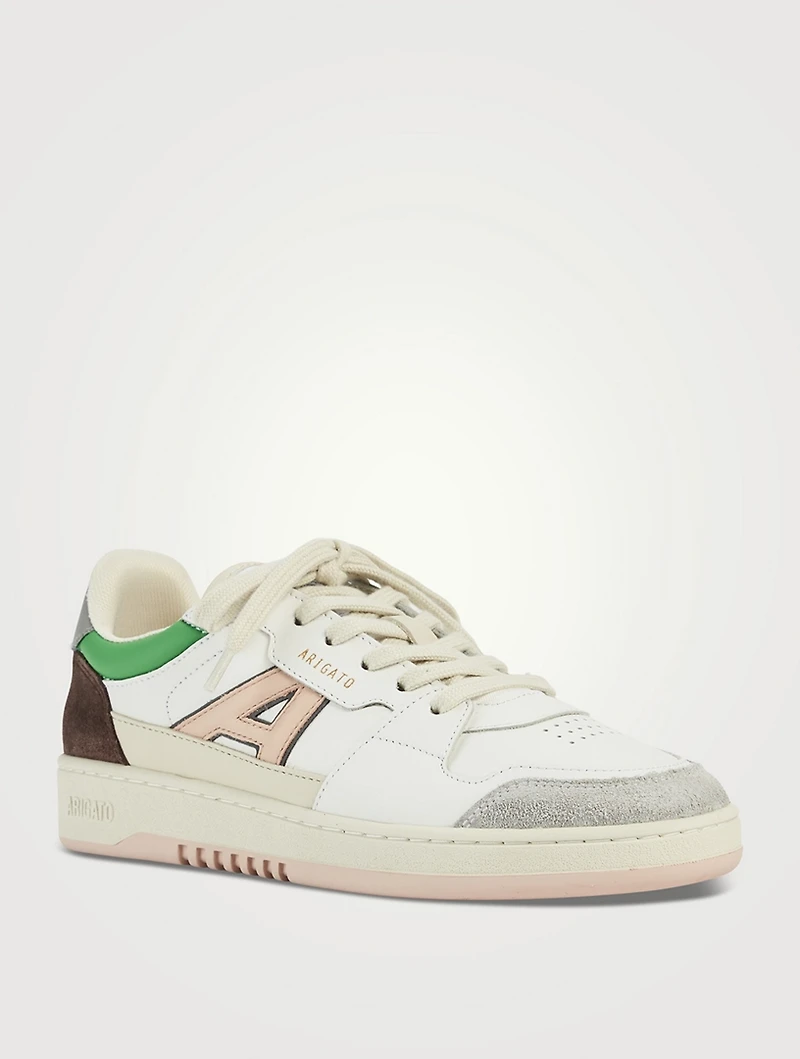 A-Dice Leather And Suede Sneakers