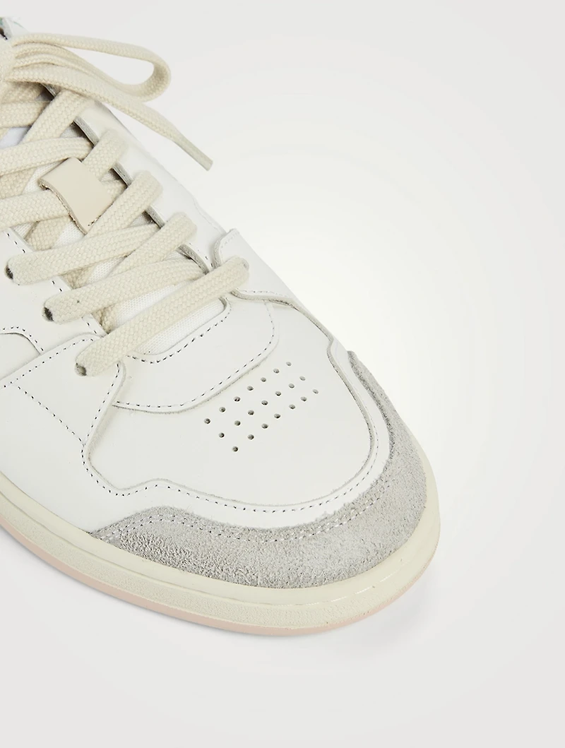 A-Dice Leather And Suede Sneakers