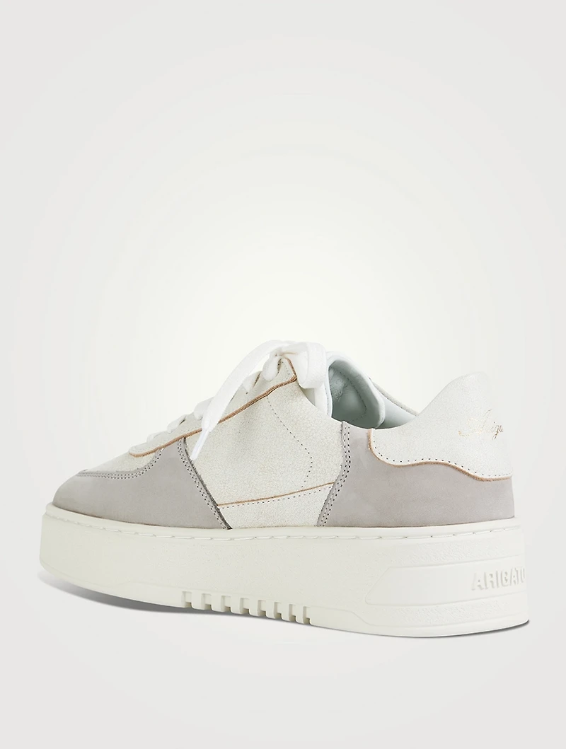 Orbit Leather And Suede Sneakers