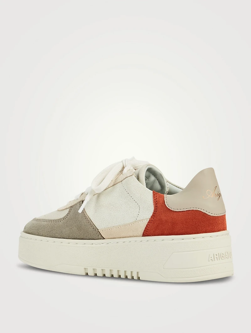 Orbit Leather And Suede Sneakers
