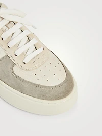 Orbit Leather And Suede Sneakers