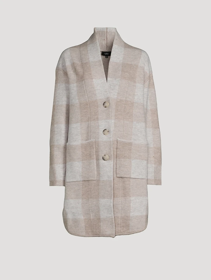 Lennon Shirt Jacket Plaid Print