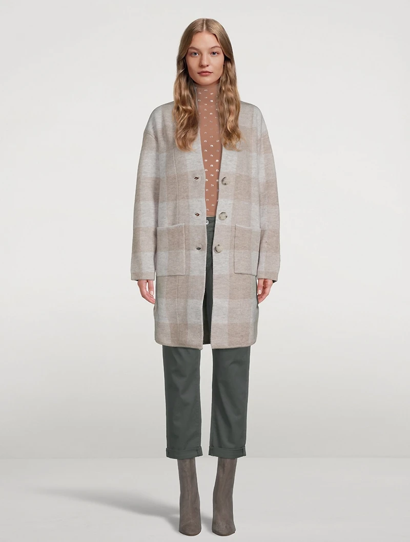 Lennon Shirt Jacket Plaid Print