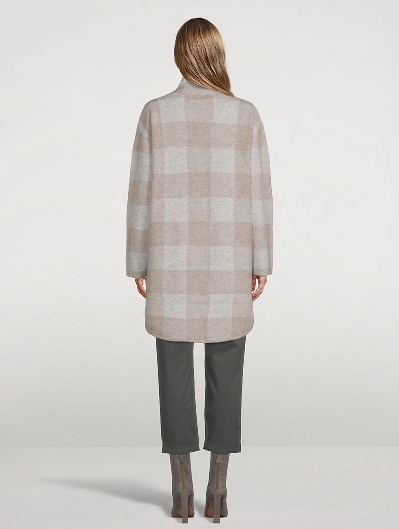 Lennon Shirt Jacket Plaid Print