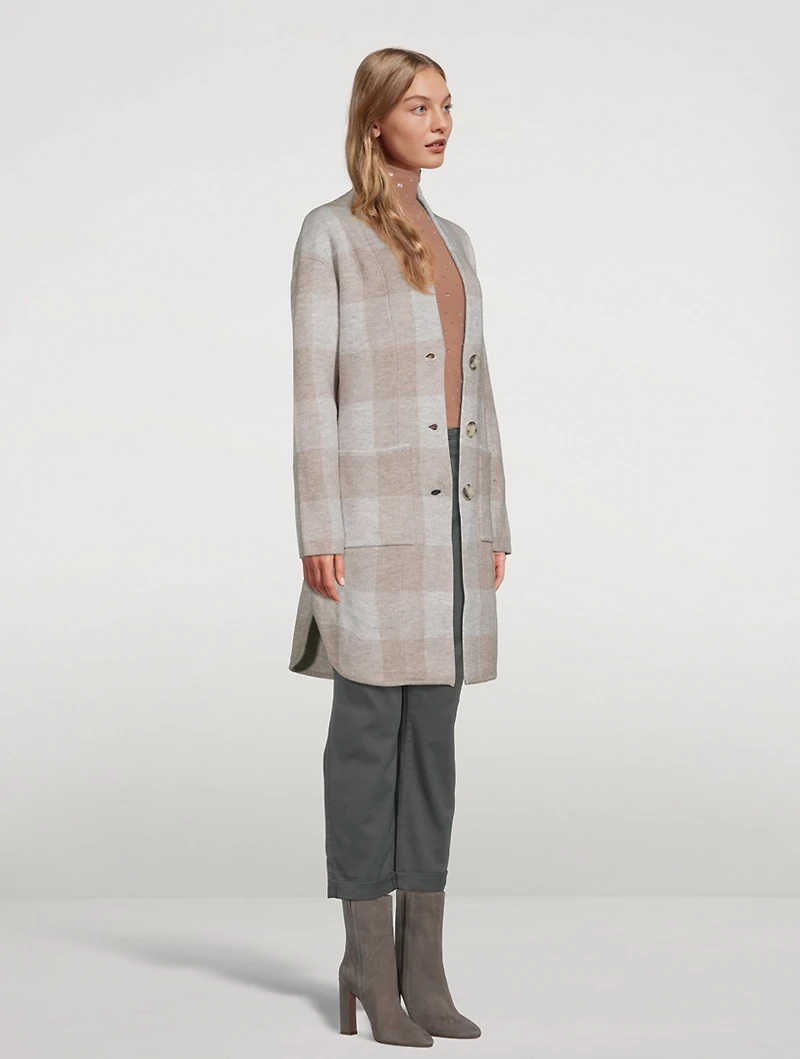 Lennon Shirt Jacket Plaid Print