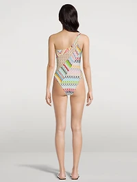 One-Shoulder One-Piece Swimsuit