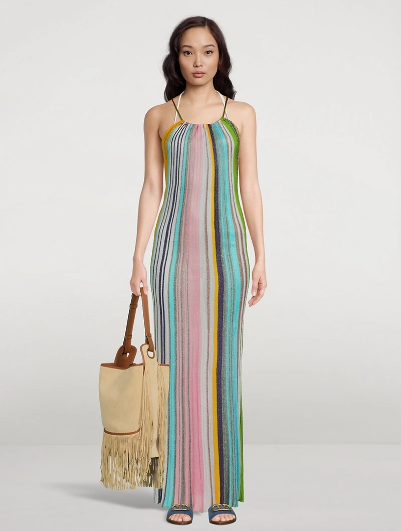 Knit Halter Cover-Up