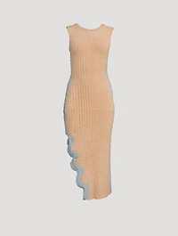 Saturn Reversible Faux Fur Midi Dress