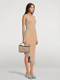 Saturn Reversible Faux Fur Midi Dress