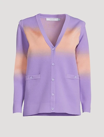 Narvi Convertible Cardigan Spray Print