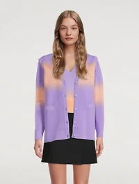 Narvi Convertible Cardigan Spray Print