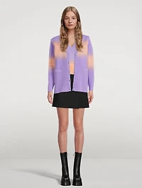 Narvi Convertible Cardigan Spray Print