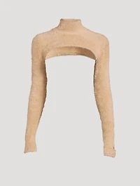 Jupiter Faux Fur Turtleneck Shrug