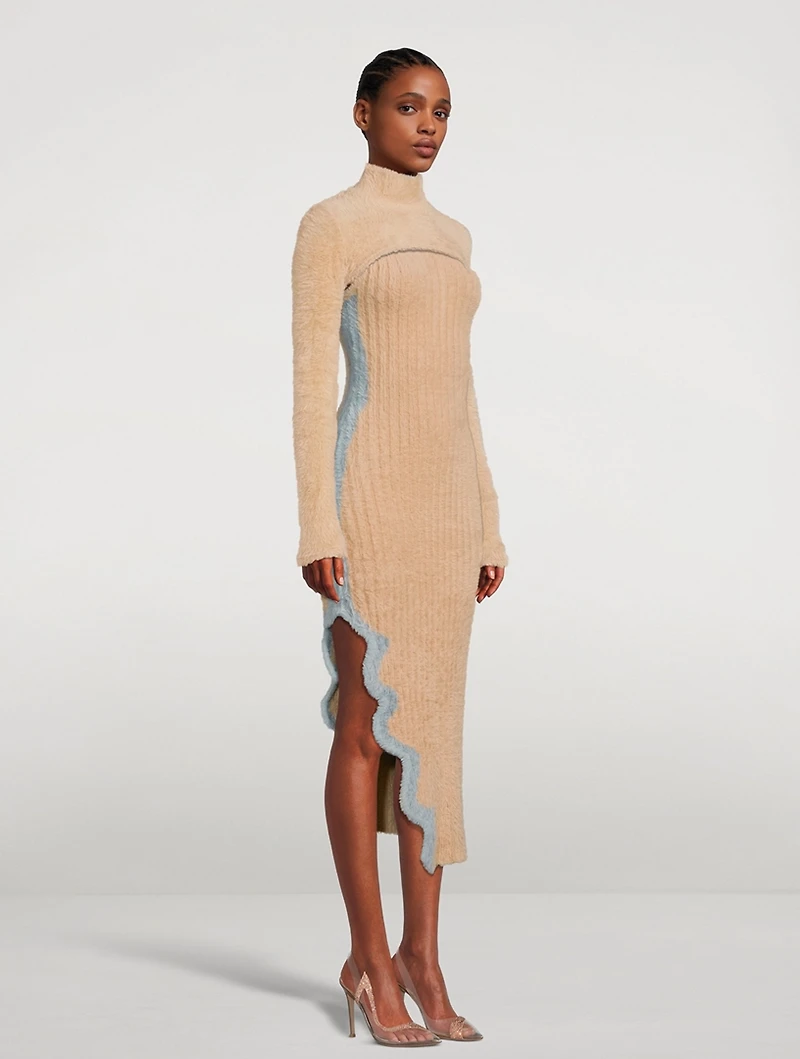 Jupiter Faux Fur Turtleneck Shrug