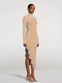 Jupiter Faux Fur Turtleneck Shrug