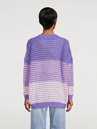 Mika Crochet Colourblock Cardigan