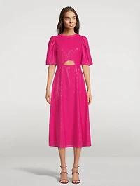 Charlie Sequin Midi Dress