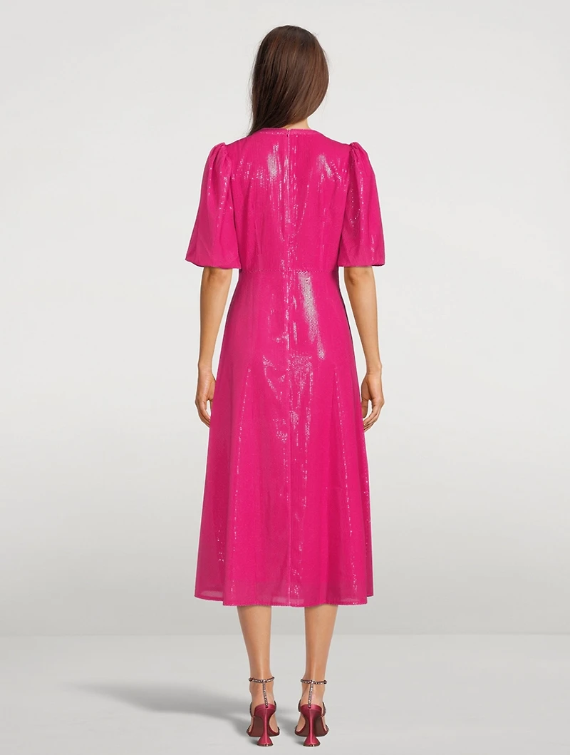 Charlie Sequin Midi Dress
