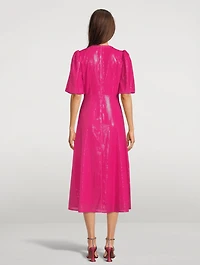 Charlie Sequin Midi Dress