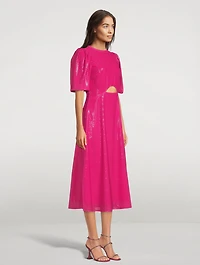 Charlie Sequin Midi Dress
