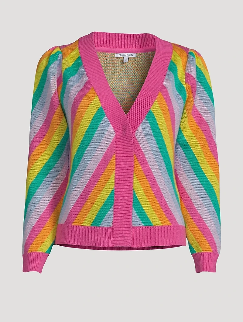 Hilda Prism Stripe Cardigan
