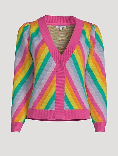 Hilda Prism Stripe Cardigan
