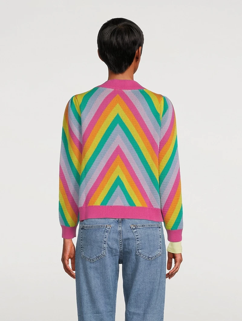 Hilda Prism Stripe Cardigan