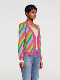 Hilda Prism Stripe Cardigan