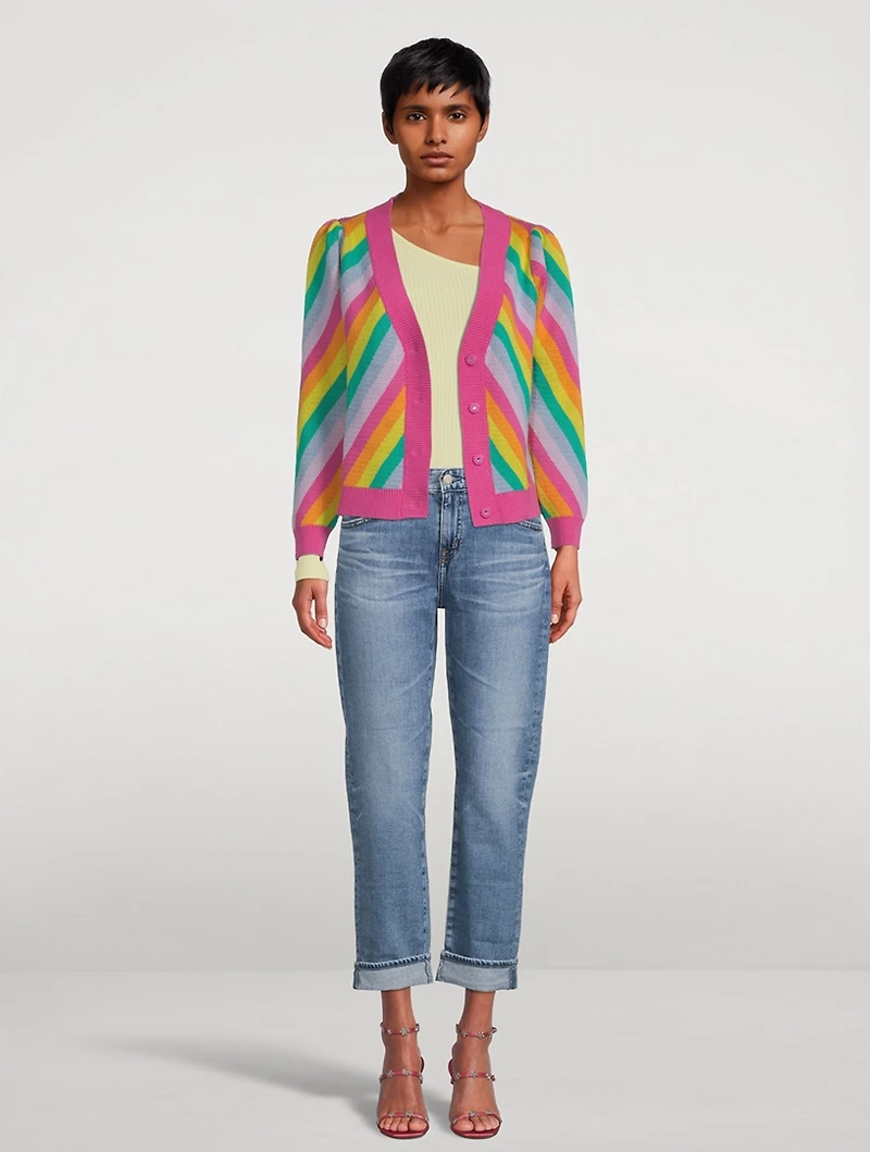 Hilda Prism Stripe Cardigan