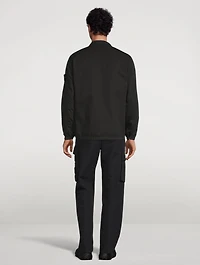 Cotton Zip Overshirt