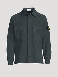 Cotton Stretch Overshirt