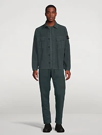 Cotton Stretch Overshirt