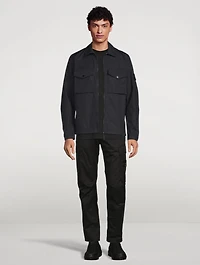 O-Ventile Ghost Cotton Zip Overshirt