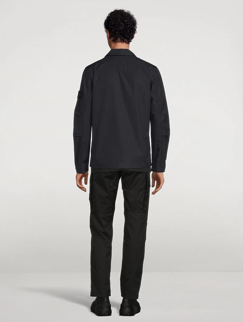 O-Ventile Ghost Cotton Zip Overshirt