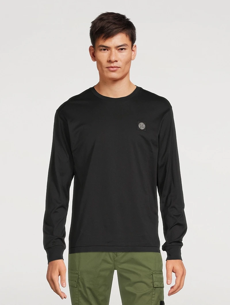 Cotton Long-Sleeve T-Shirt