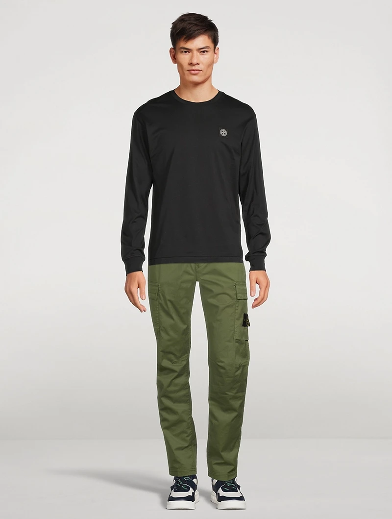 Cotton Long-Sleeve T-Shirt